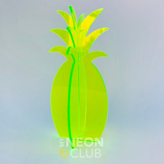 تمثال أكريليك نيون - أناناس