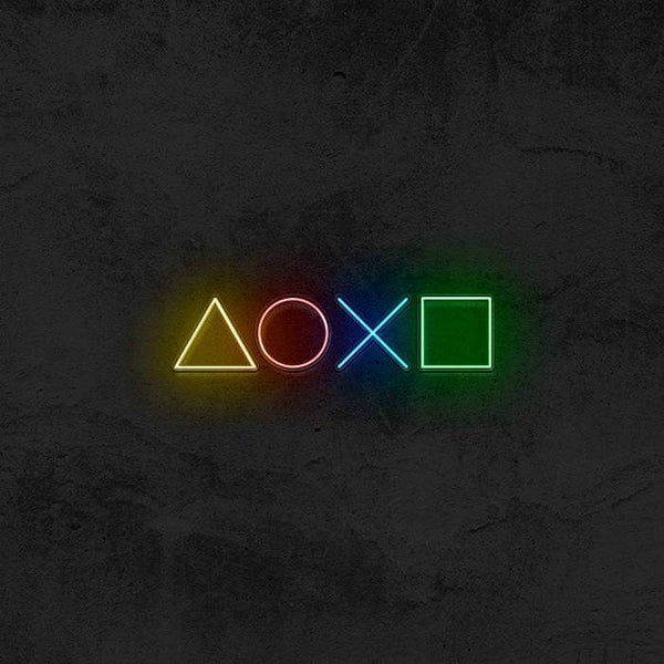 أزرار PS نيون 🎮