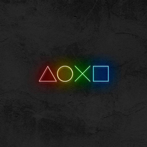 أزرار PS نيون 🎮