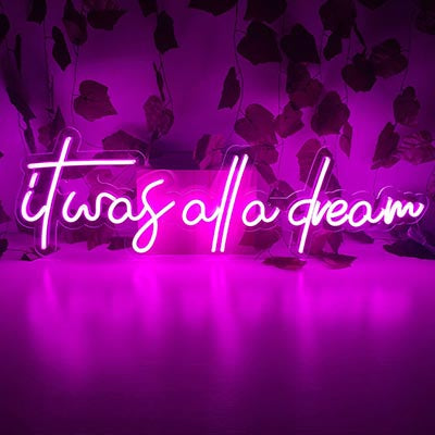 لقد كان كل هذا حلما