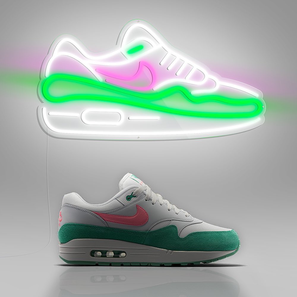NIKE AIR MAX Néon Personnalisé | Enseigne LED Au Maroc – MyNeonClub