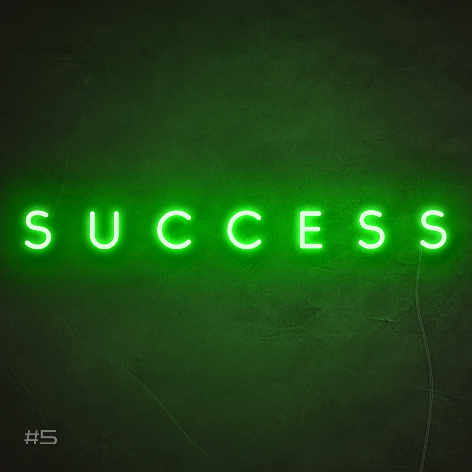 Success Néon Personnalisé | Enseigne LED Au Maroc – MyNeonClub