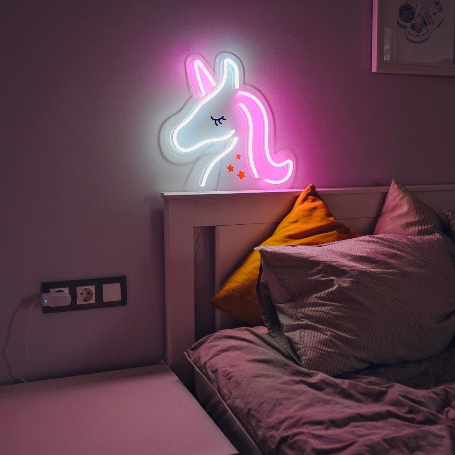 Unicorn Néon Personnalisé | Enseigne LED Au Maroc – MyNeonClub
