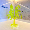 Sculpture en Acrylique Néon - Arbre