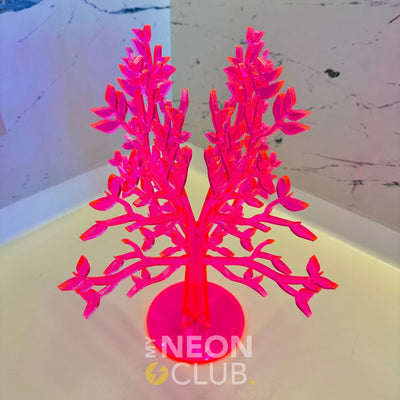 Sculpture en Acrylique Néon - Arbre