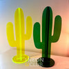 Sculpture en Acrylique Néon - Cactus