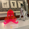 Sculpture en Acrylique Néon - Octopus