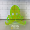 Sculpture en Acrylique Néon - Octopus