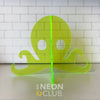 Sculpture en Acrylique Néon - Octopus