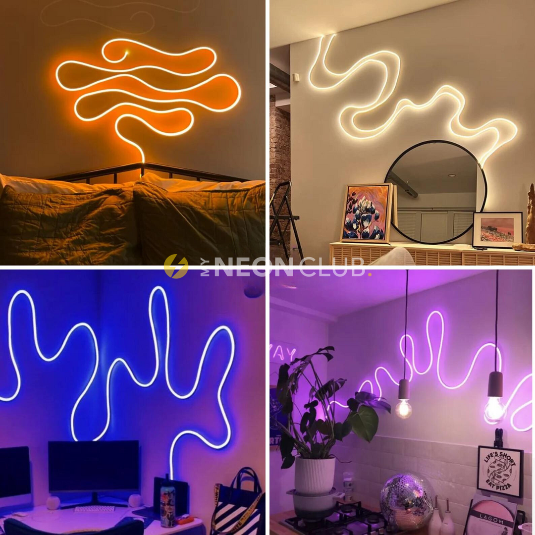 Bande lumineuse LED pour décoration intérieure Néon Personnalisé | Enseigne LED Au Maroc – MyNeonClub
