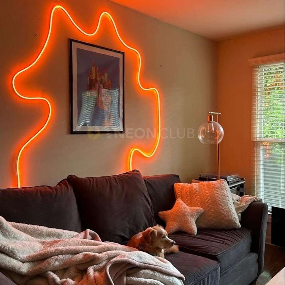 Bande lumineuse LED pour décoration intérieure Néon Personnalisé | Enseigne LED Au Maroc – MyNeonClub