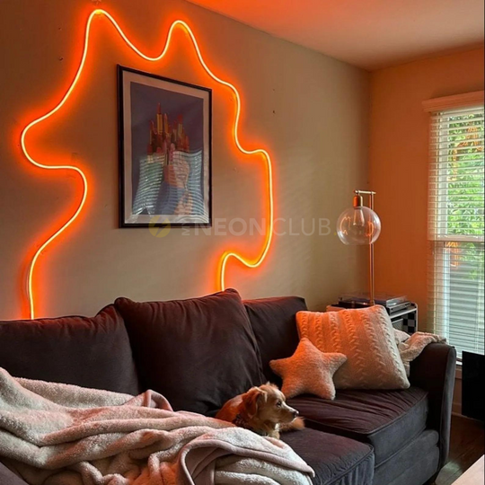 Bande lumineuse LED pour décoration intérieure Néon Personnalisé | Enseigne LED Au Maroc – MyNeonClub