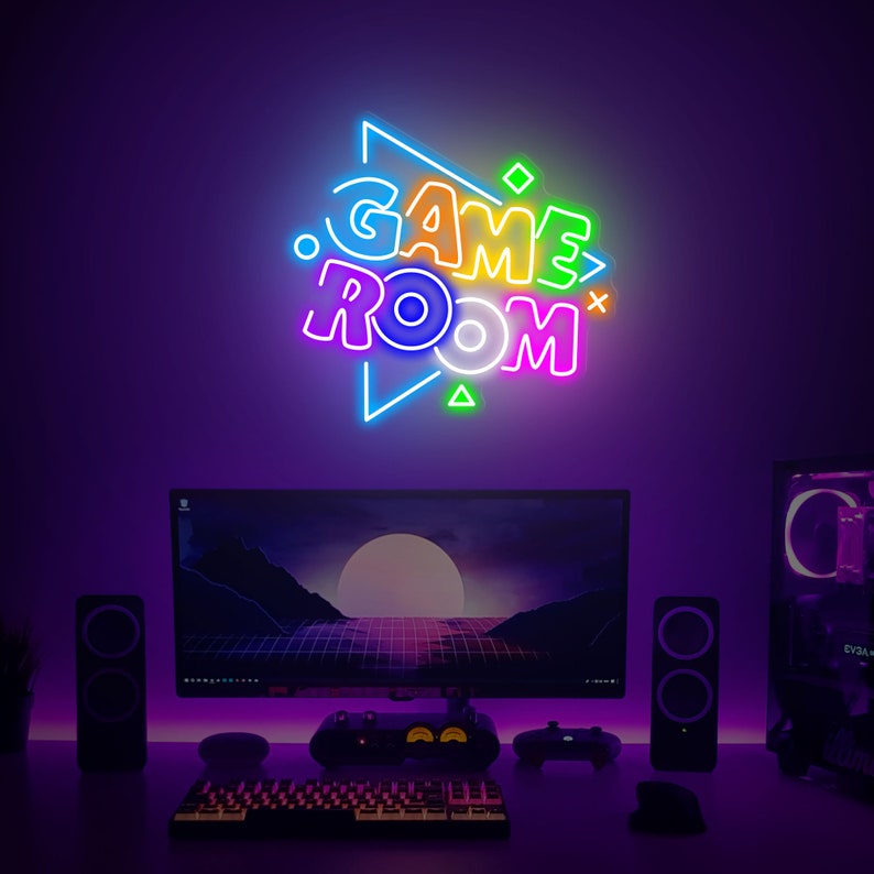 Multi-Color Game Room Neon 