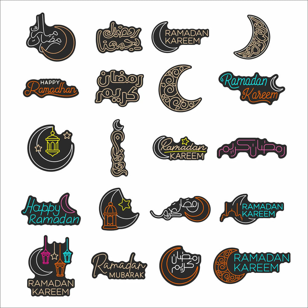 Enseigne Néon LED Ramadan Kareem 70 cm – Édition Spéciale | MYNEONCLUB