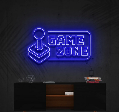 Game Zone neon sign