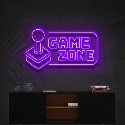 Game Zone neon sign