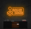Game Zone neon sign