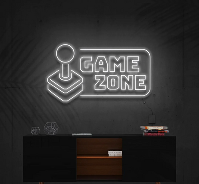 Game Zone neon sign