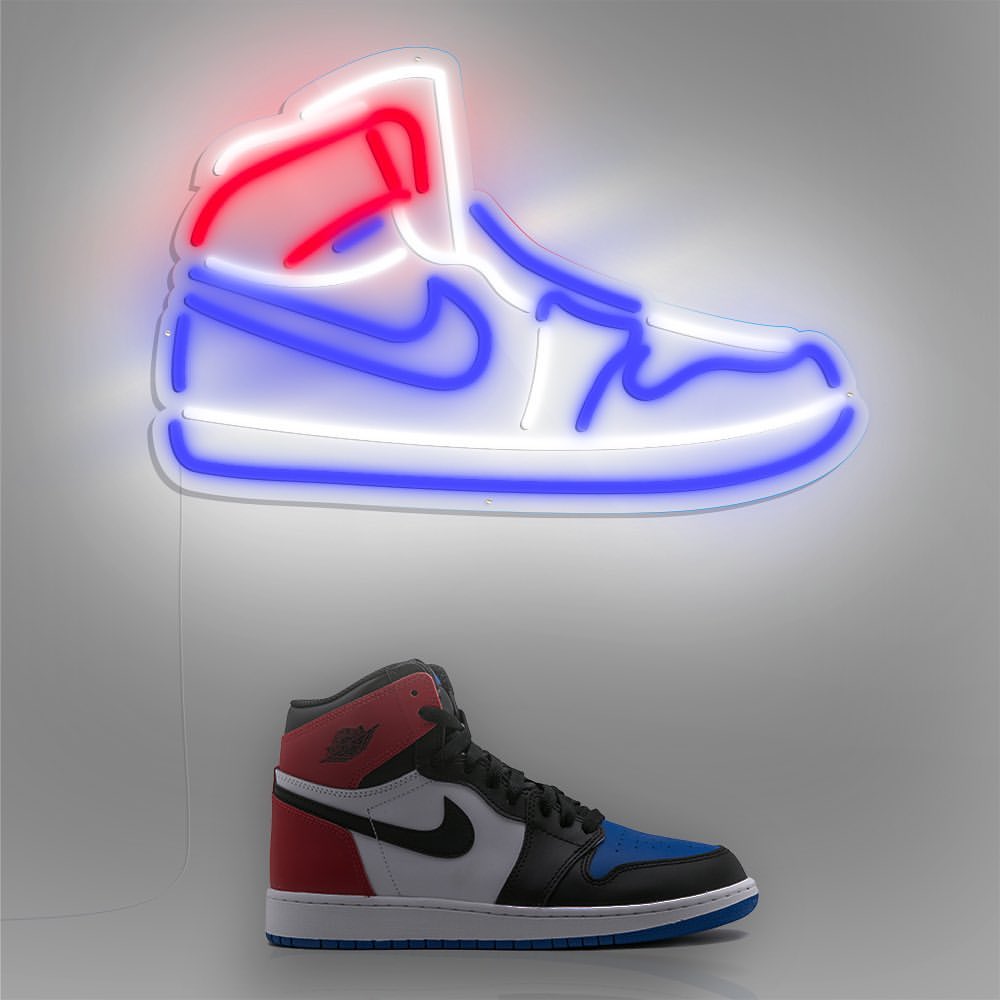 Nike Air Jordan LED de neón