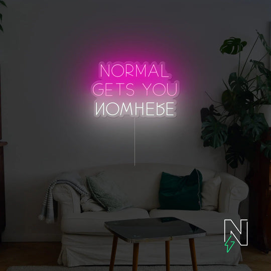 Normal Gets You Nowhere