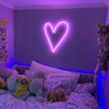Signe néon LED "Coeur - Heart"