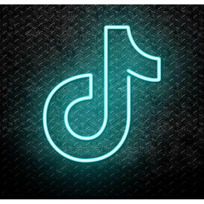 TIKTOK LOGO Neon