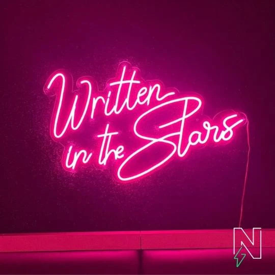 Written In The Stars Neon Sign 