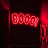 Neon LED  "Boo!"