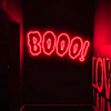 LED de neón "¡Boo!" 