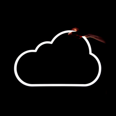 Signe néon LED "Nuage-Cloud"