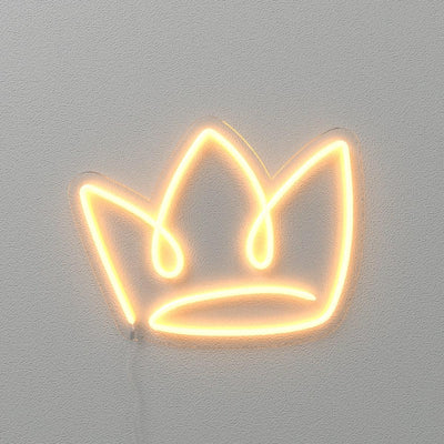 Signe en néon LED  "Crown / Couronne"
