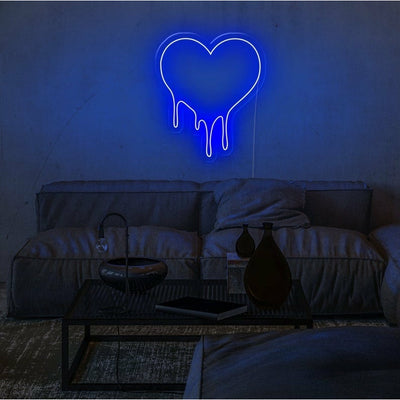 LED neon sign "Heart - Heart Drip"
