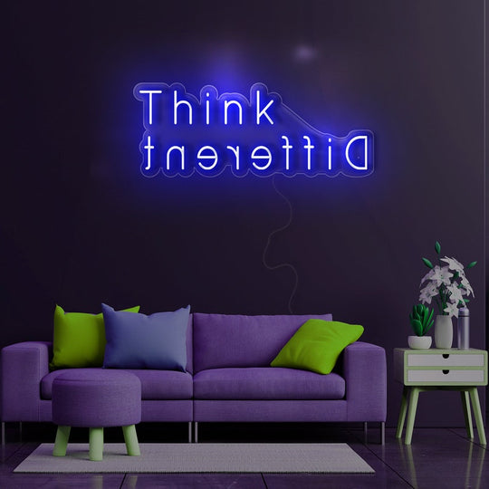 Think Different Neon Sign 