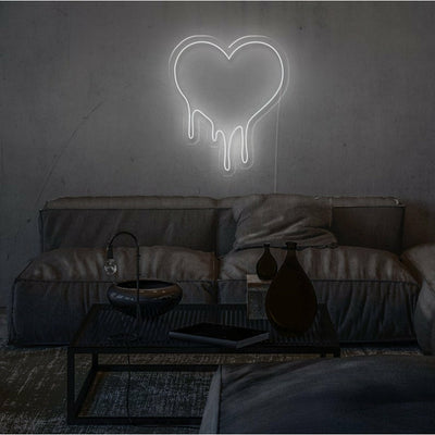 LED neon sign "Heart - Heart Drip"