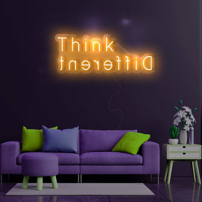 Think Different Neon Sign