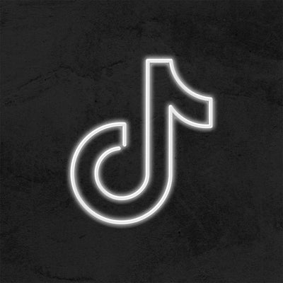 TIKTOK LOGO Neon