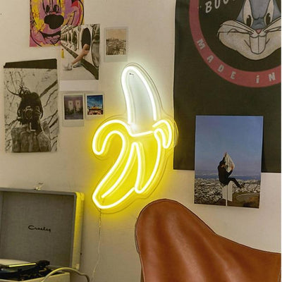 Signe en néon LED  "BANANA"