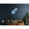 Rocket Ship Neon Light