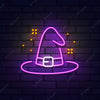 Neon LED "Witch hat"